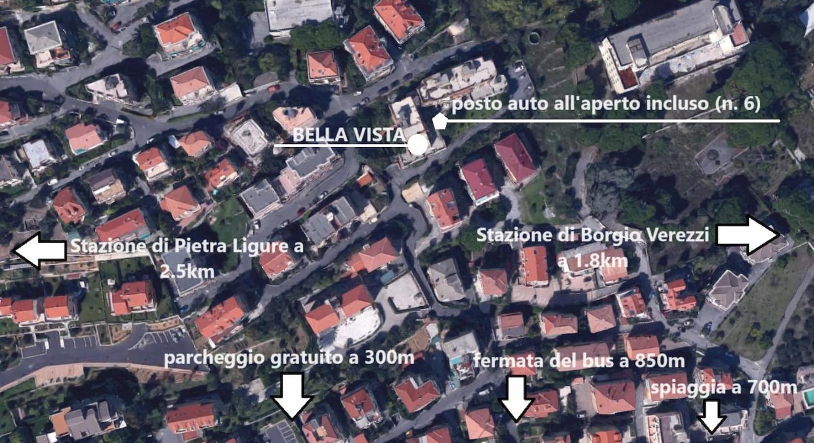 Апартаменти Bella Vista - By Ligooria П'єтра-Лігуре Екстер'єр фото